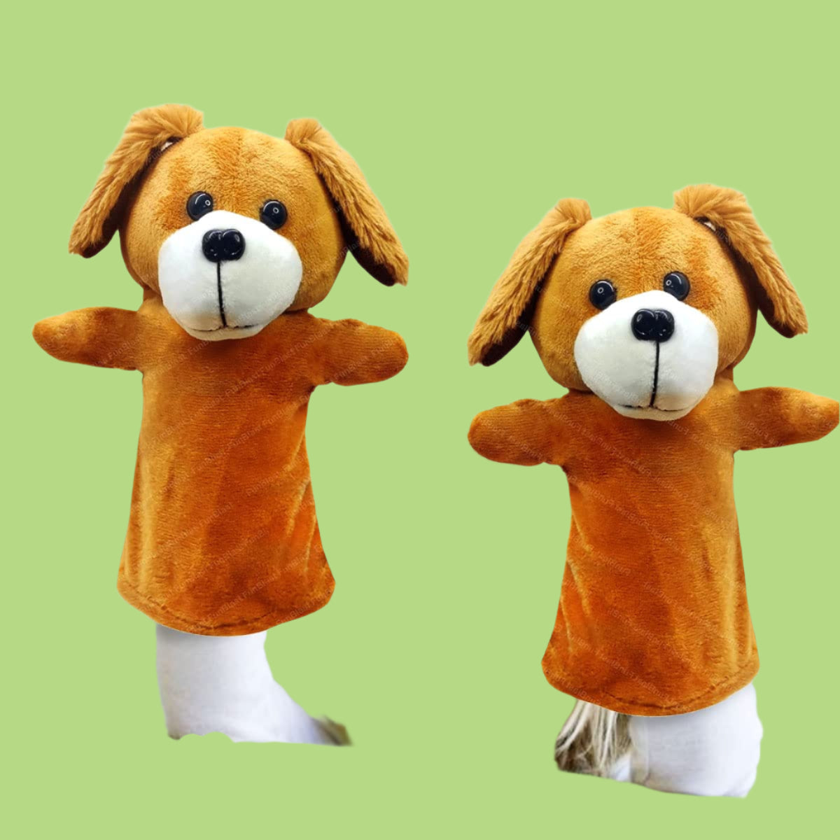 PuppetPals | Dê vida às histórias - Fantoche de mão de peluche macio para crianças