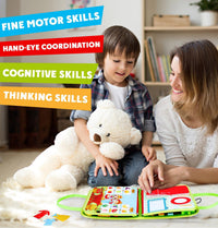 Thumbnail for EduPlay Busy Board | Stimuliere Lernen - Montessori Aktivitätsboard für Kleinkinder