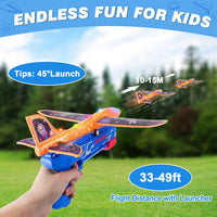 Thumbnail for SkyGlide Launcher | Wnieś zabawę na nowe wyżyny - Zestaw do rzucania samolotów z pianki