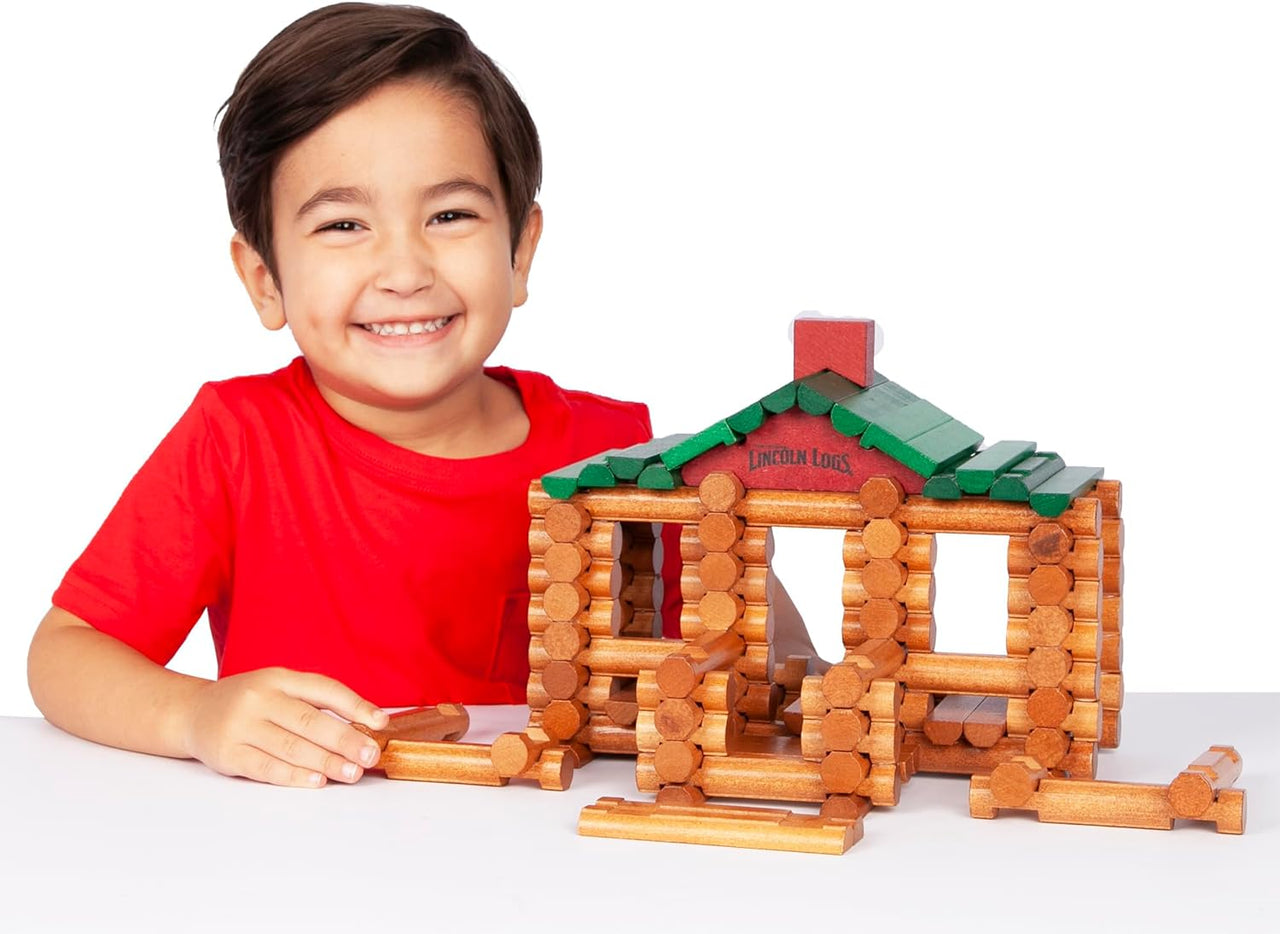 Lincoln Logs | Bau & erschaffe - Klassisches Holzbau-Set
