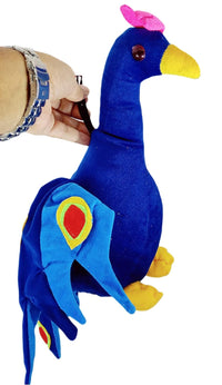 Thumbnail for PlushParadise | Cuddly soft play fun - Cute peacock plush for children