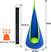 Thumbnail for CuddlePod™ | Komfort Gungstol - Barnvänlig Hängmatta