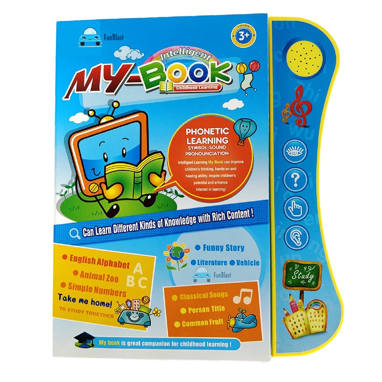 SmartRead | Apprendre en jouant avec le son - Livre éducatif interactif avec audio et stylet pointant