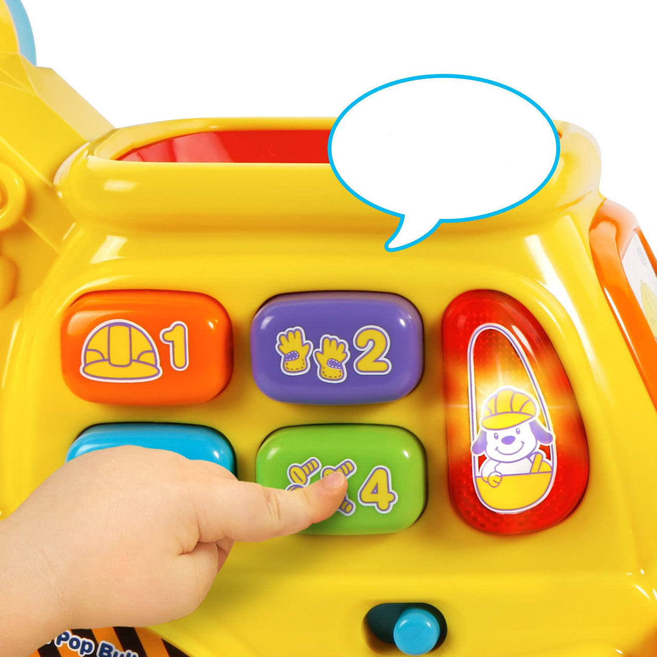 Pop & Drop | Building Fun - Interactive Excavator with Ball Action
