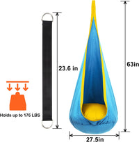 Thumbnail for CloudNest Swing | Crea un angolo giochi accogliente - Sedia sospesa con cuscino