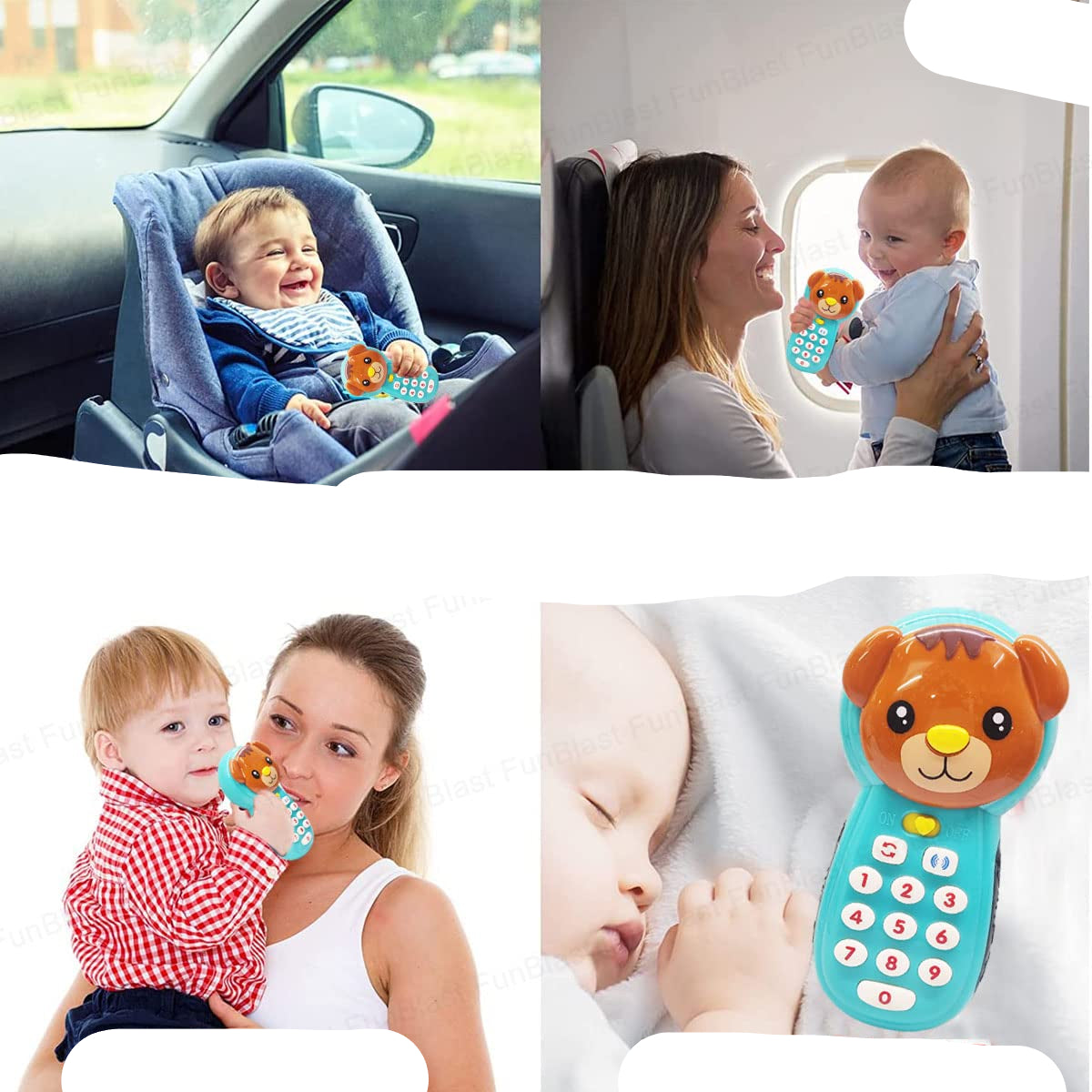 KleuterPhone | Imparare giocando con luce e suono - Telefono giocattolo educativo per bambini