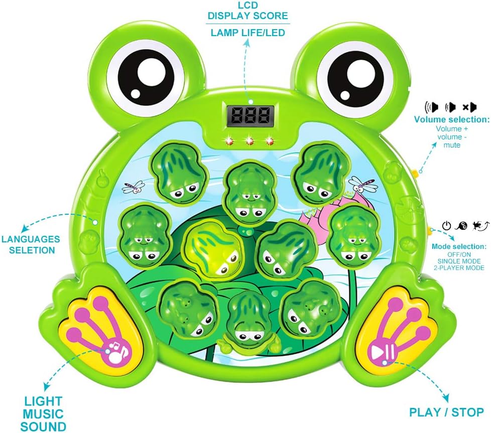 Frosch Smash Abenteuer | Bringen Sie die Freude am Lernen und Spielen zusammen - Lehrreicher Spielspaß für Kleinkinder