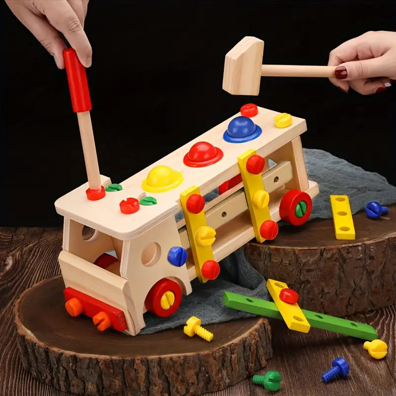 Ecotoys BuildPro | Juguete Creativo - Vehículo de Construcción Educativo para Niños