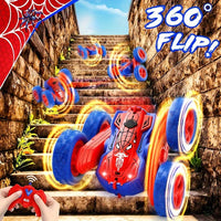 Thumbnail for SpinMaster Stuntauto | Spektakl i akcja - 360° akrobacje ze światłem i sprayem