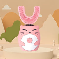 Thumbnail for Brosse à dents électrique pour enfants | Rendez le brossage amusant - Brosse à dents pour enfants en forme de U