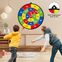 Thumbnail for Divertimento con Freccette Appiccicose | Divertimento sicuro per bambini - Set da gioco con bersaglio colorato