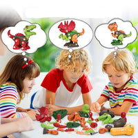 Thumbnail for DinoBuild | Baue dein eigenes Abenteuer - Educatives Dinosaurier-Konstruktionsset mit Schrauben & Bohrmaschine