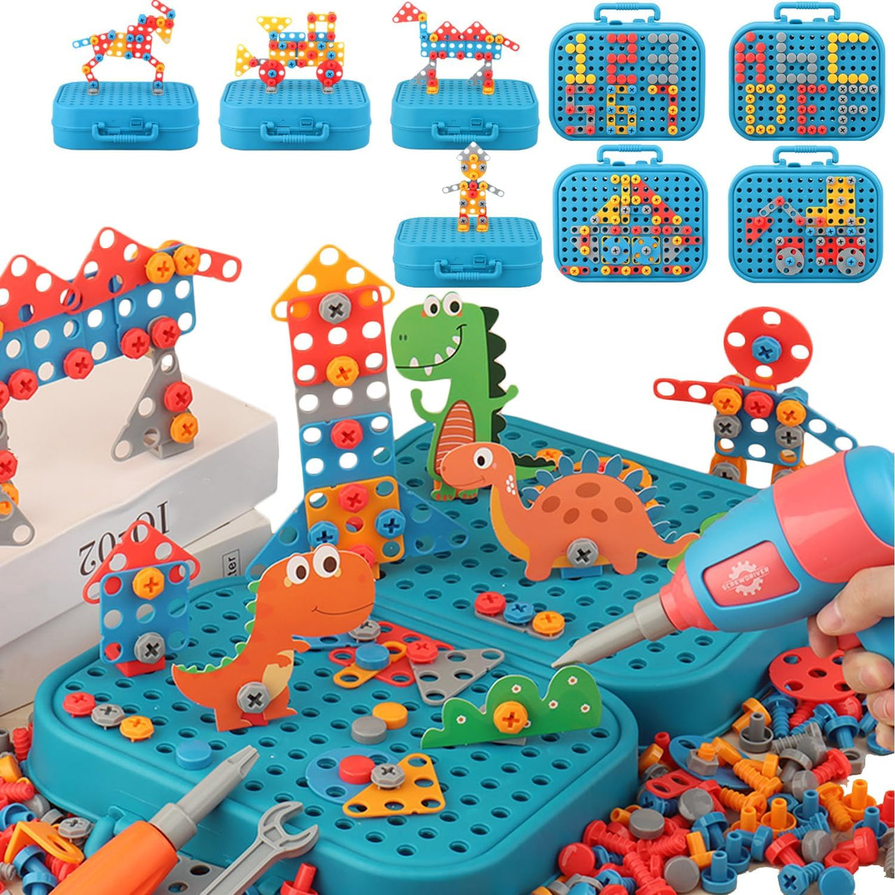 Build-O-Fun | Scatena la Creatività – Set Educativo per Bambini