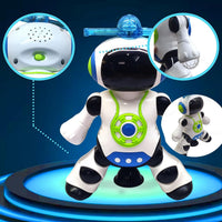 Thumbnail for RoboGroove | Spettacolo danzante - Robot musicale elettronico con luci LED e rotazione a 360°