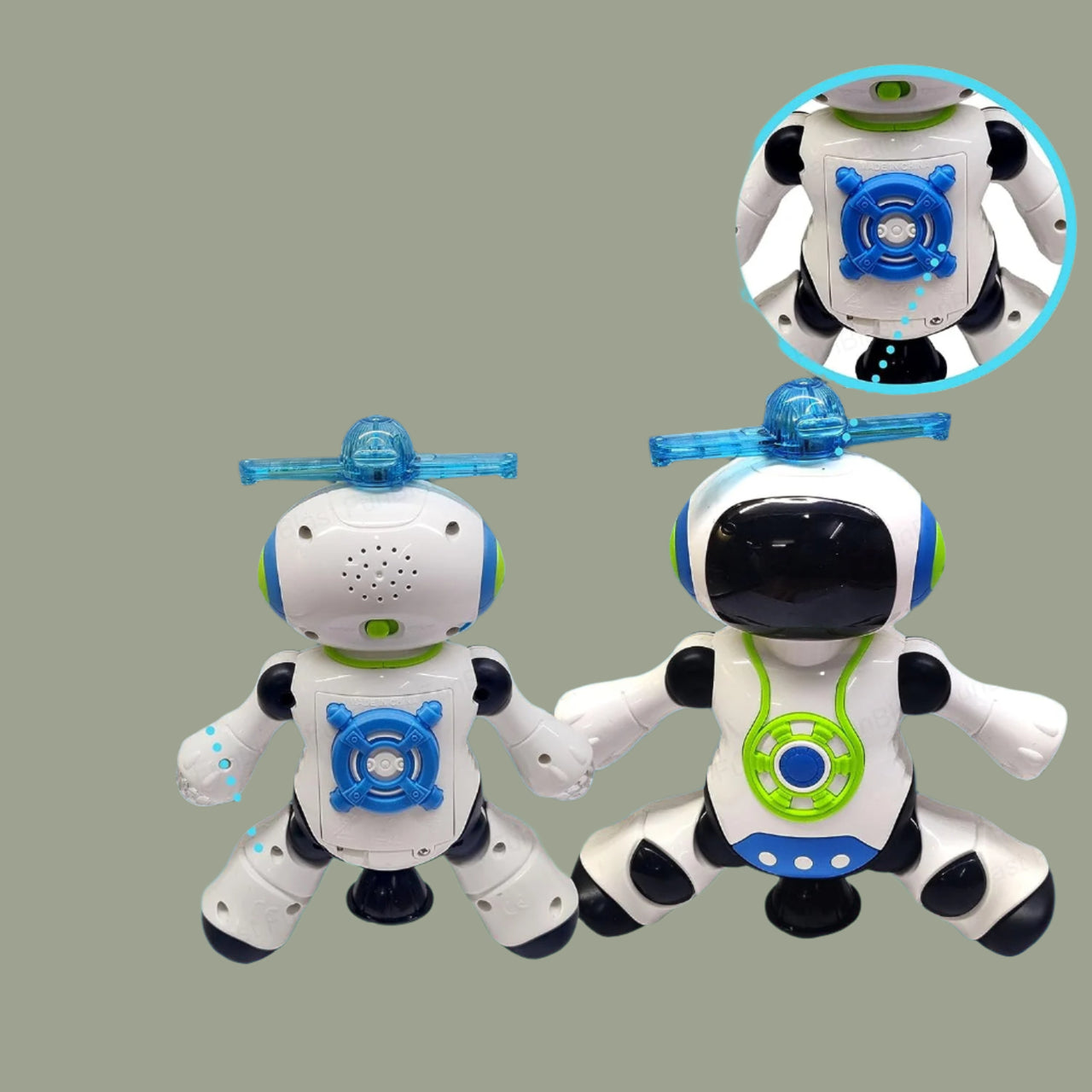 RoboGroove | Spettacolo danzante - Robot musicale elettronico con luci LED e rotazione a 360°