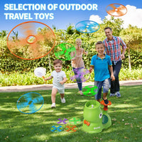 Thumbnail for AirZoom Launcher | Bringen Sie Spielspaß auf neue Höhen - Fliegende Untertasse Spielset