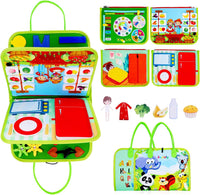 Thumbnail for EduPlay Busy Board | Stimuliere Lernen - Montessori Aktivitätsboard für Kleinkinder