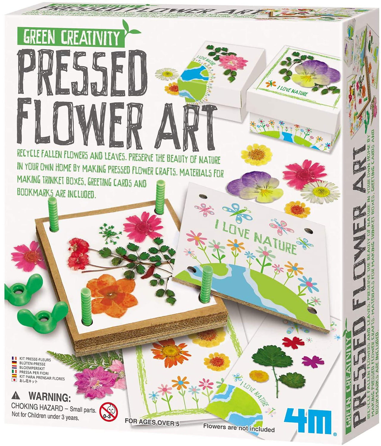 BlossomCraft | Arte naturale creativa - Set per creare con fiori pressati