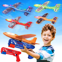 Thumbnail for SkyGlide Launcher | Wnieś zabawę na nowe wyżyny - Zestaw do rzucania samolotów z pianki