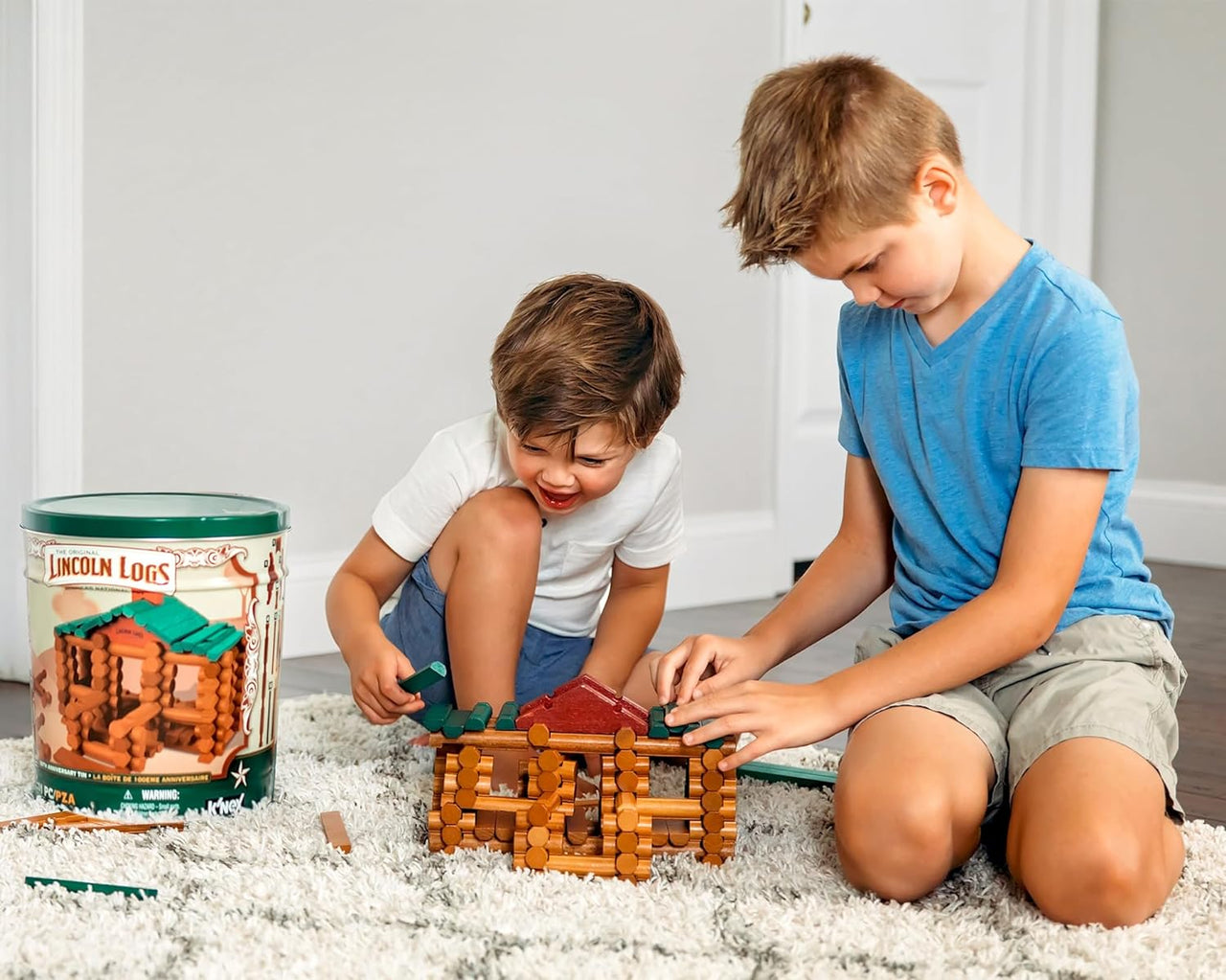Lincoln Logs | Bau & erschaffe - Klassisches Holzbau-Set