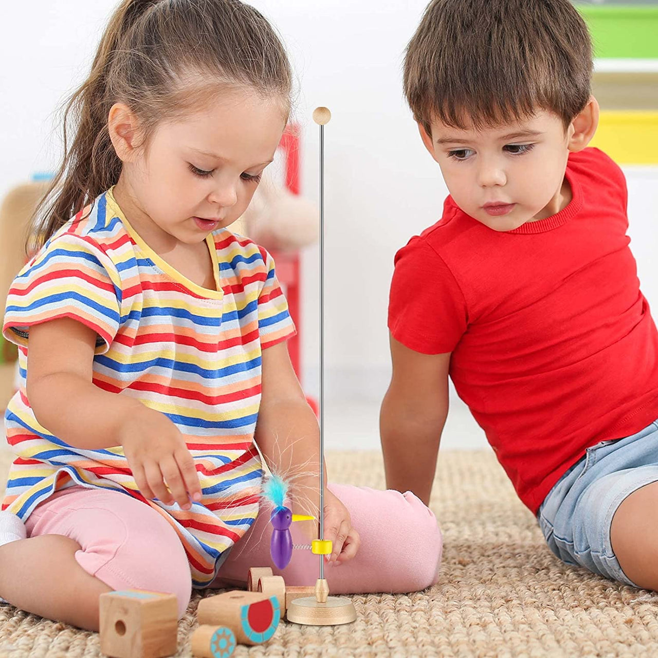PeckPlay | Fördert Lernen & Spielen - Montessori Specht Spielzeug