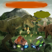 Thumbnail for DinoRacers | Brüllende Aktion - Elektrisches Dinosaurierauto mit Licht & Sound