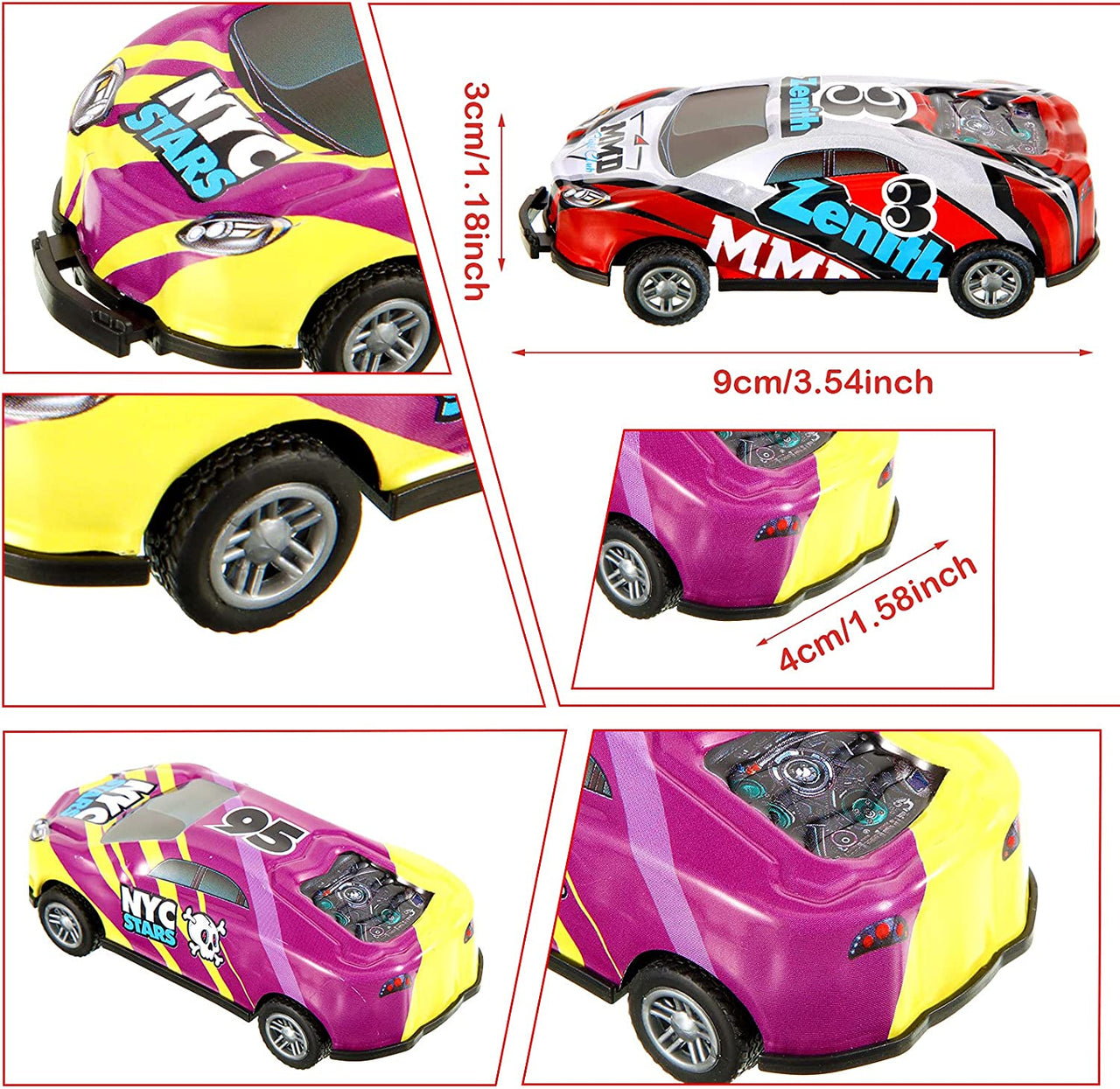 TurboStunt | Spectacular racing - Stunt car with pull-back catapult