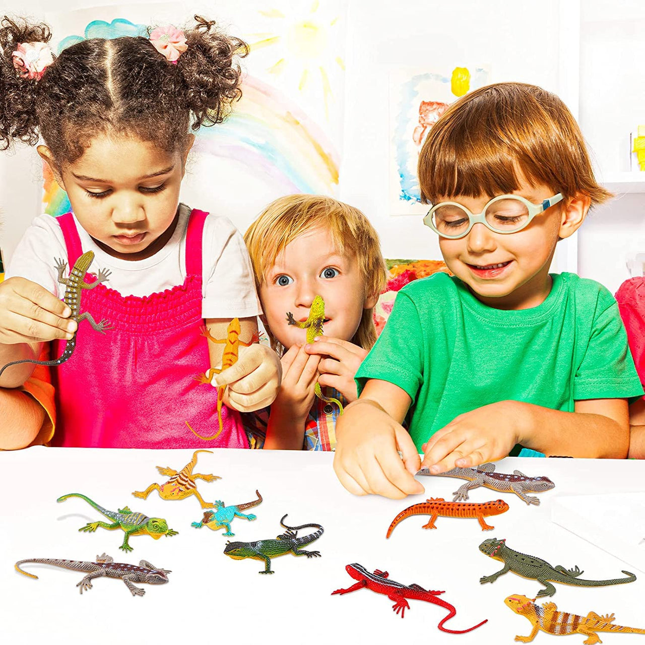 LizardLand | Exciting reptile world - Realistic lizard playset for children and trick toys