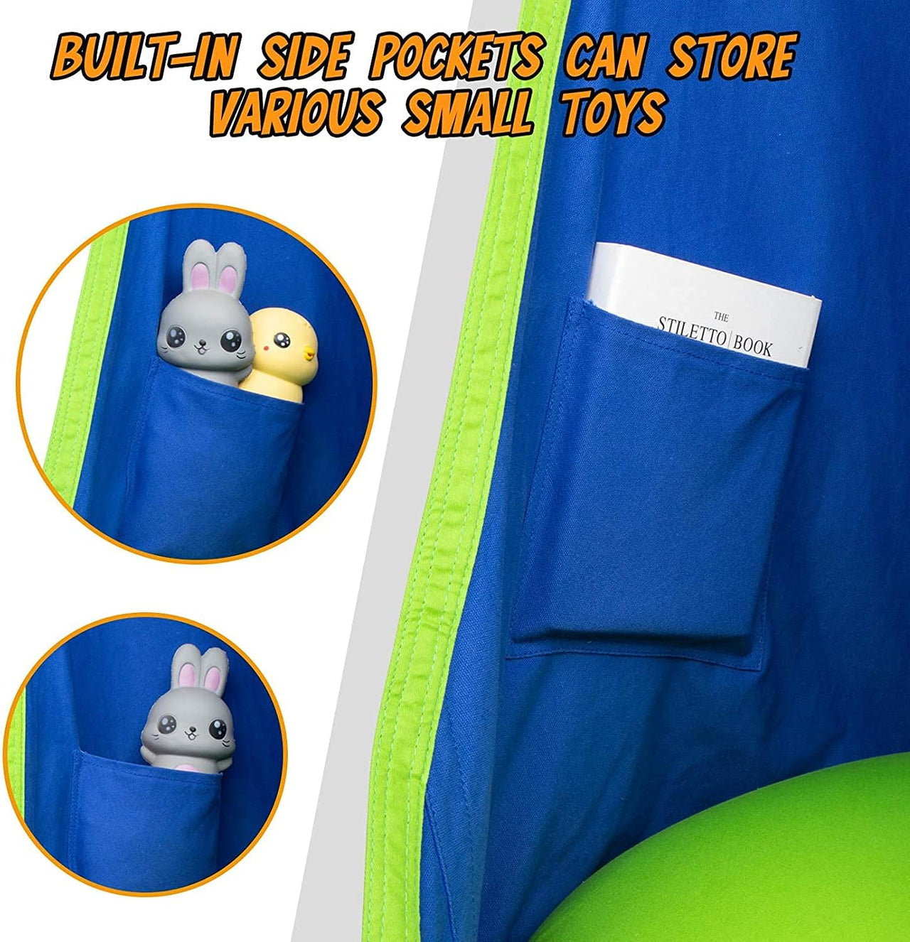 CloudNest Swing | Crea un angolo giochi accogliente - Sedia sospesa con cuscino