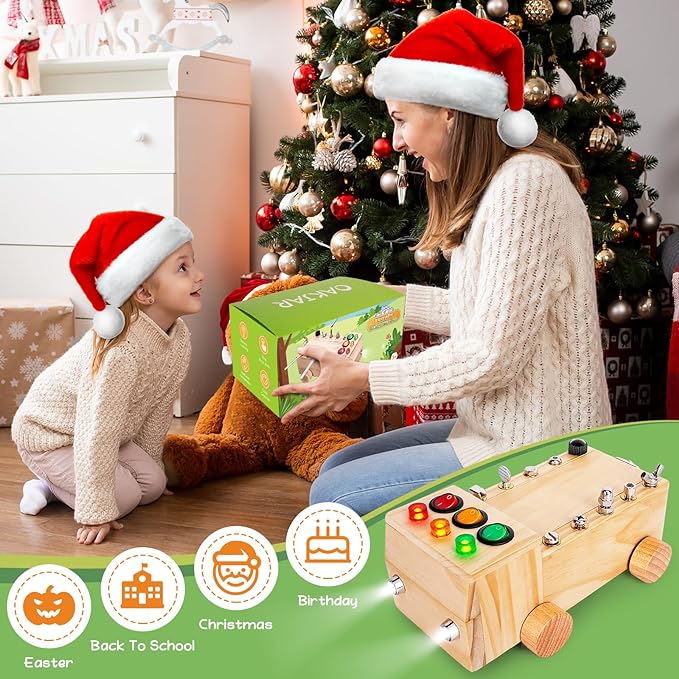 Ecotoys FixiTruck | Fähigkeiten Entwickeln - Pädagogisches Spielbrett für Kinder