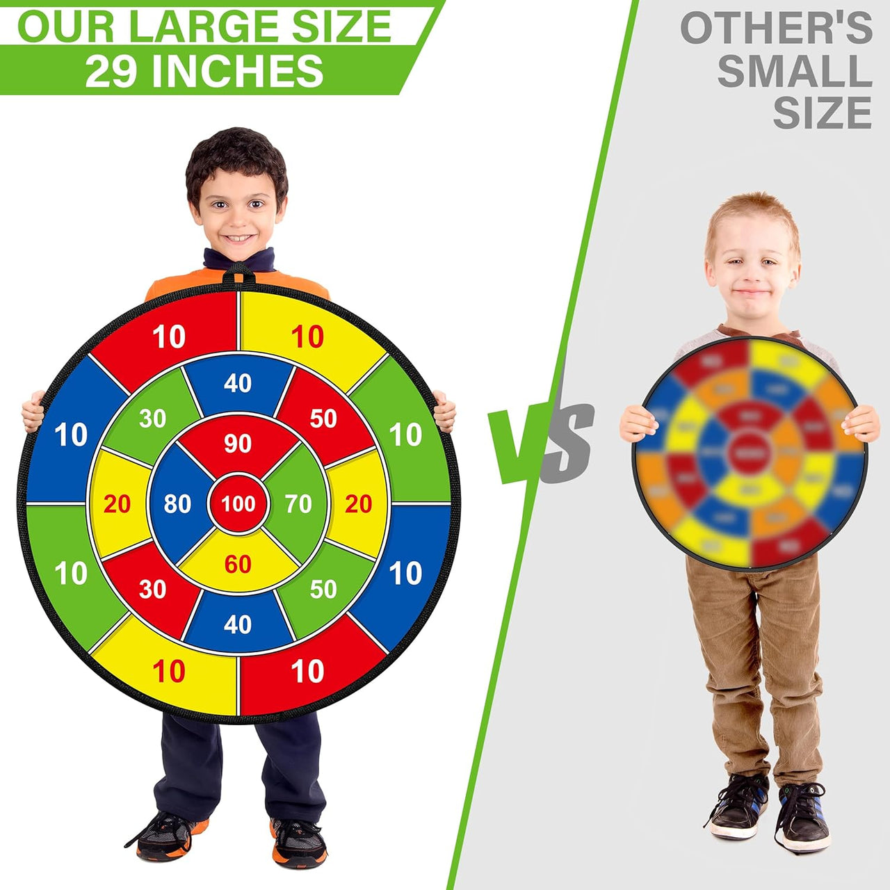 Divertimento con Freccette Appiccicose | Divertimento sicuro per bambini - Set da gioco con bersaglio colorato