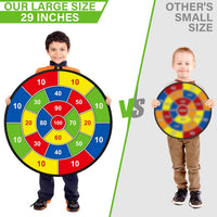 Thumbnail for Divertimento con Freccette Appiccicose | Divertimento sicuro per bambini - Set da gioco con bersaglio colorato