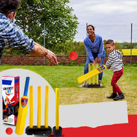 Thumbnail for BatBoy | Colpisci un fuoricampo - Set completo di cricket in plastica per bambini