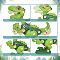 Thumbnail for DinoBuild | Baue dein eigenes Abenteuer - Educatives Dinosaurier-Konstruktionsset mit Schrauben & Bohrmaschine