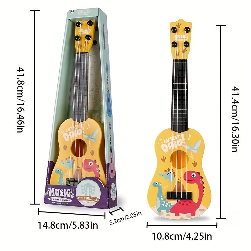 Mini Ukulele | Viagem musical de descoberta - Guitarra de brinquedo para crianças
