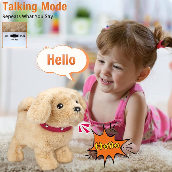 PawBuddy | Il compagno di gioco più adorabile per il tuo bambino – Cane giocattolo di peluche interattivo