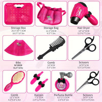 Thumbnail for GlamourPlay | Magico make-over - Set da gioco salone di bellezza per bambini creativi