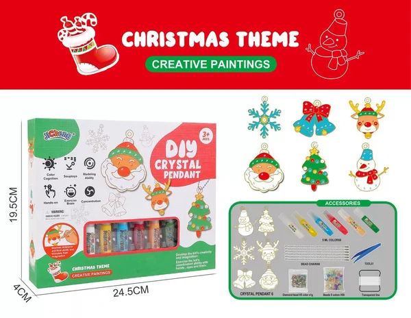 SparkleCharm | Magische Kreativität für kleine Künstler - DIY Kristallanhänger Bastelset