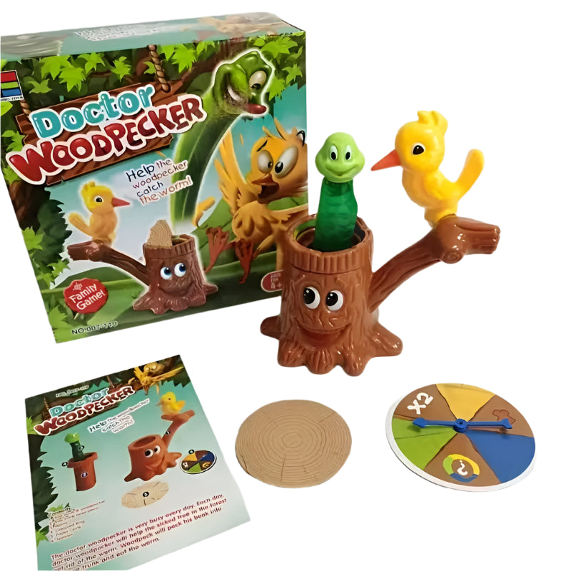 WormHunter | Jouer ensemble - Jeu interactif de pic-verts pour toute la famille