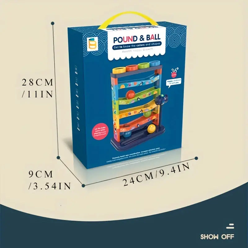 Rolly Ball Fun | Discover the interactive play fun - Flexible Ball Ramps Set