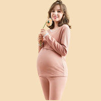 Thumbnail for Mama's Comfort | Feel Beautiful and Caring - Soft Maternity Dress for Home