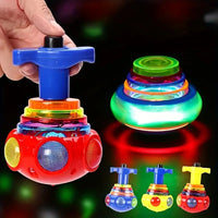 Thumbnail for GlowSpin | Magiczne widowisko świetlne - Obracająca się żyroskop z oświetleniem LED