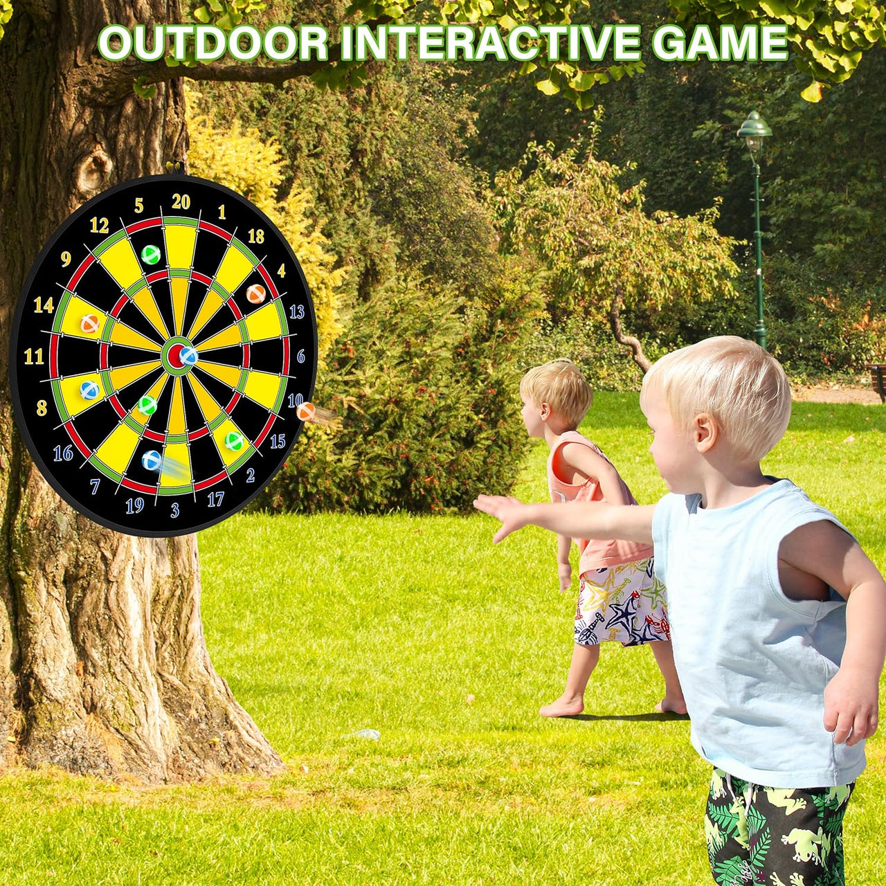 Set Avventure Freccette | Divertimento Eccitante per Bambini - Bersaglio con Palline Adesive
