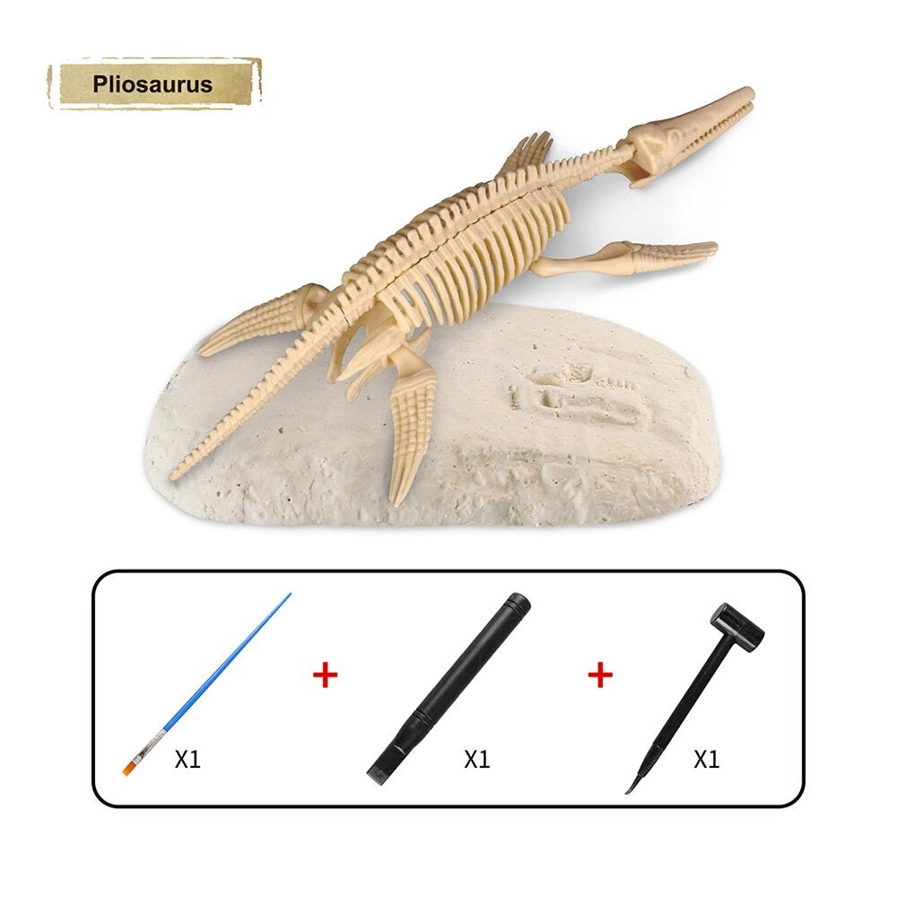 DinoDiggers | Experience an exciting archaeological adventure! - Dig and discover dinosaur fossils with this educational excavation set