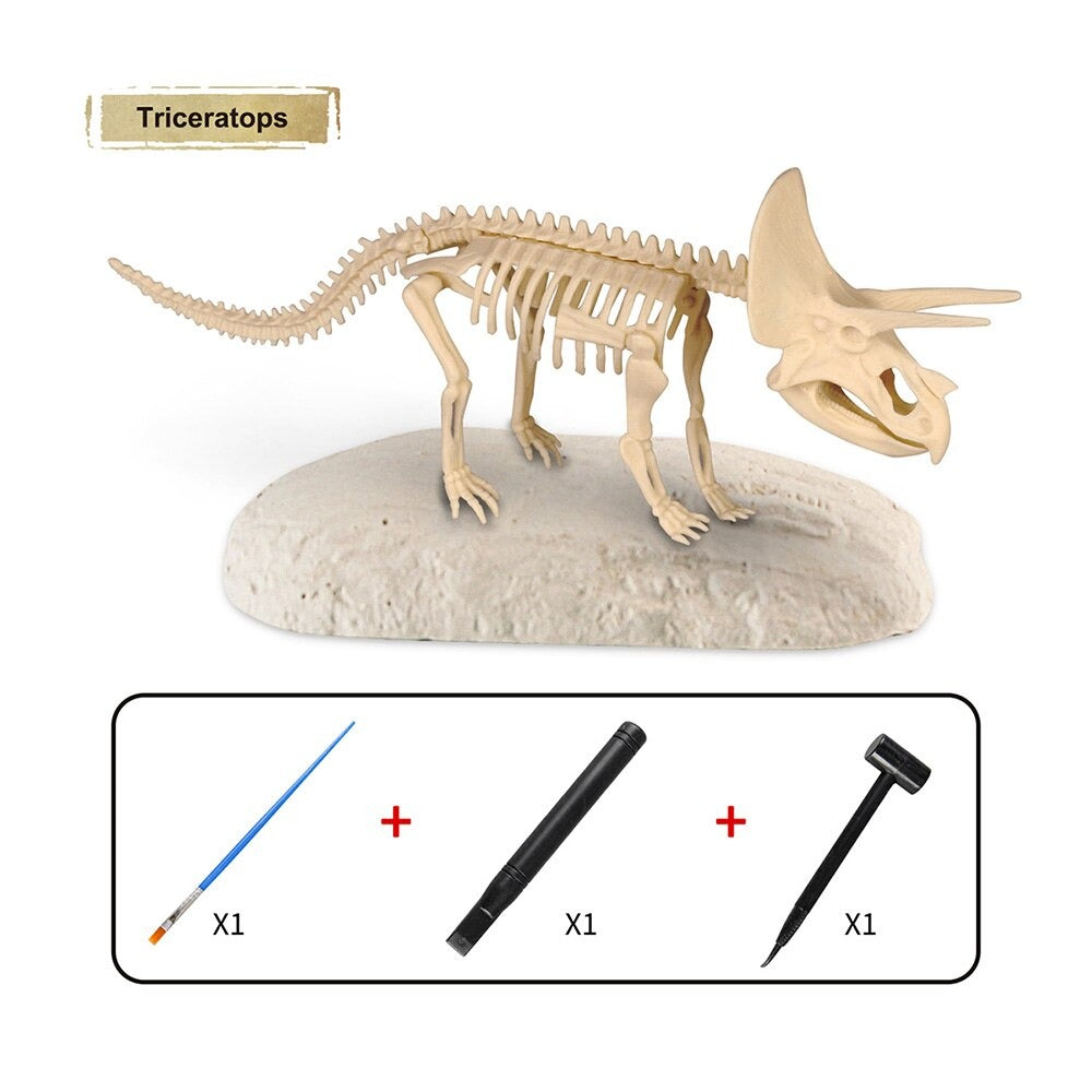 DinoDiggers | Experience an exciting archaeological adventure! - Dig and discover dinosaur fossils with this educational excavation set