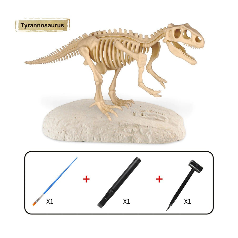DinoDiggers | Experience an exciting archaeological adventure! - Dig and discover dinosaur fossils with this educational excavation set