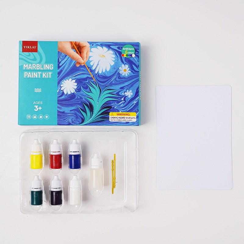 MarbloCraft | Kreativer Spaß - Aquarell Marmorfarben-Set für DIY Malen