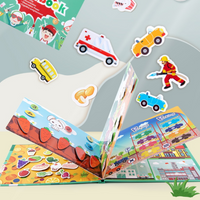 Thumbnail for LearnPlay | Divertimento educativo - Giocattolo attività Montessori Libro sensoriale silenzioso per bambini piccoli