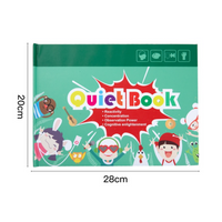Thumbnail for LearnPlay | Divertimento educativo - Giocattolo attività Montessori Libro sensoriale silenzioso per bambini piccoli