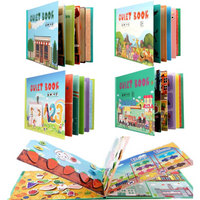 Thumbnail for LearnPlay | Divertimento educativo - Giocattolo attività Montessori Libro sensoriale silenzioso per bambini piccoli